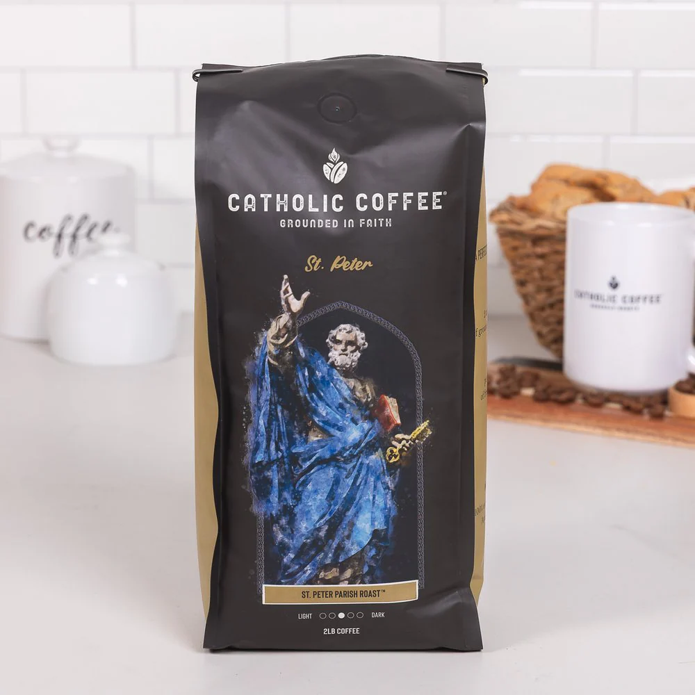 St. Peter Parish Roast Coffee - 2 lb. Bag - Image 2
