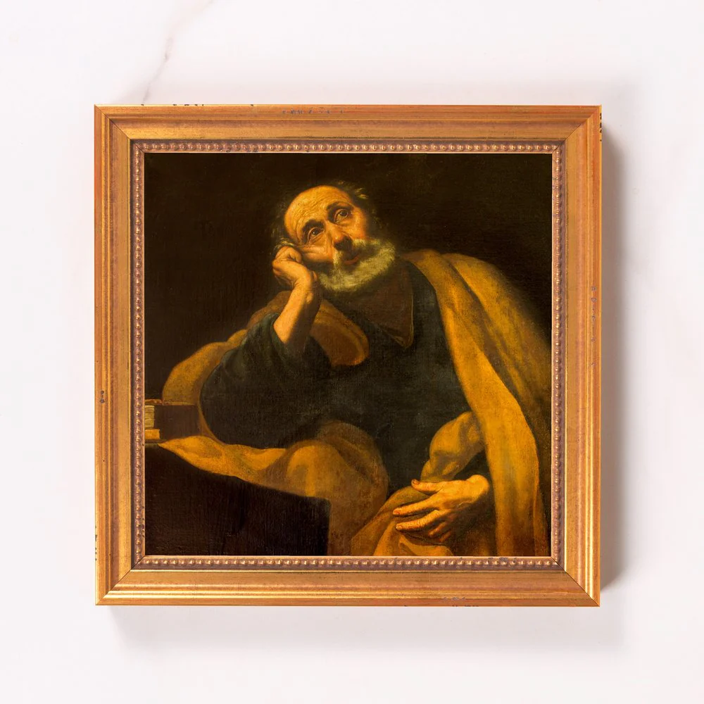 St. Peter the Apostle Framed Canvas - Sacred Mini Collection - Image 5