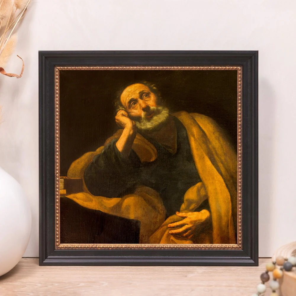 St. Peter the Apostle Framed Canvas - Sacred Mini Collection - Image 7