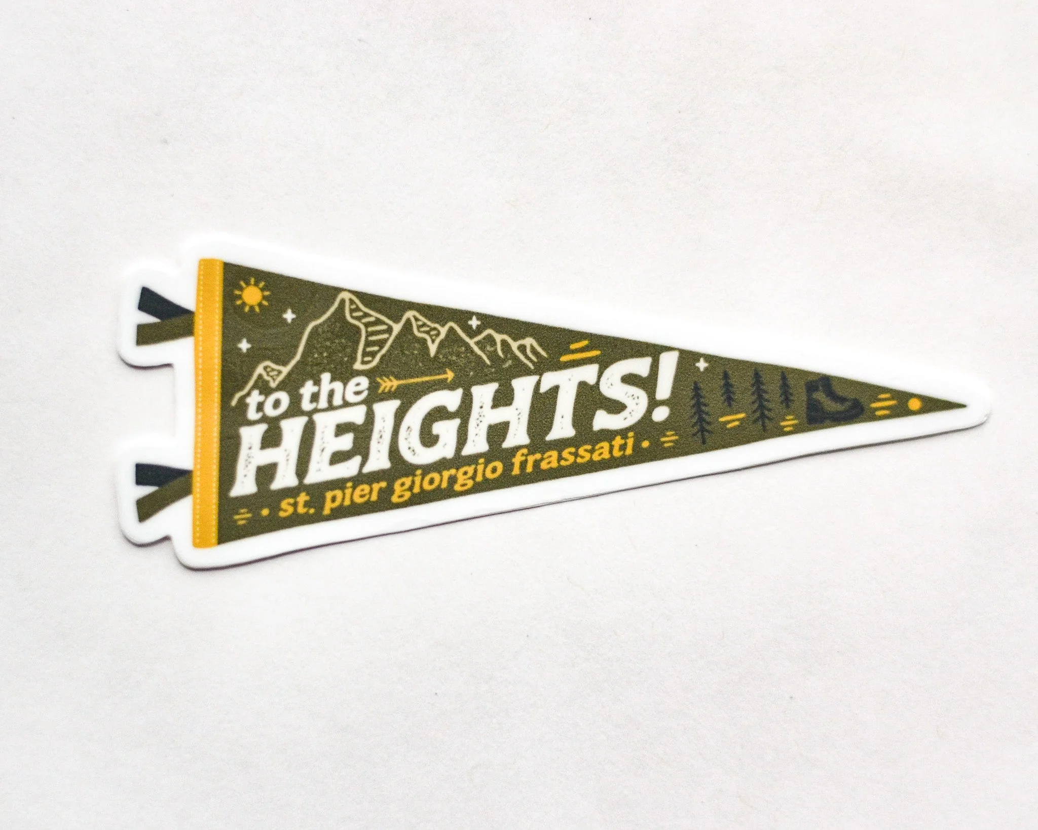 St. Pier Giorgio Frassati Vinyl Sticker