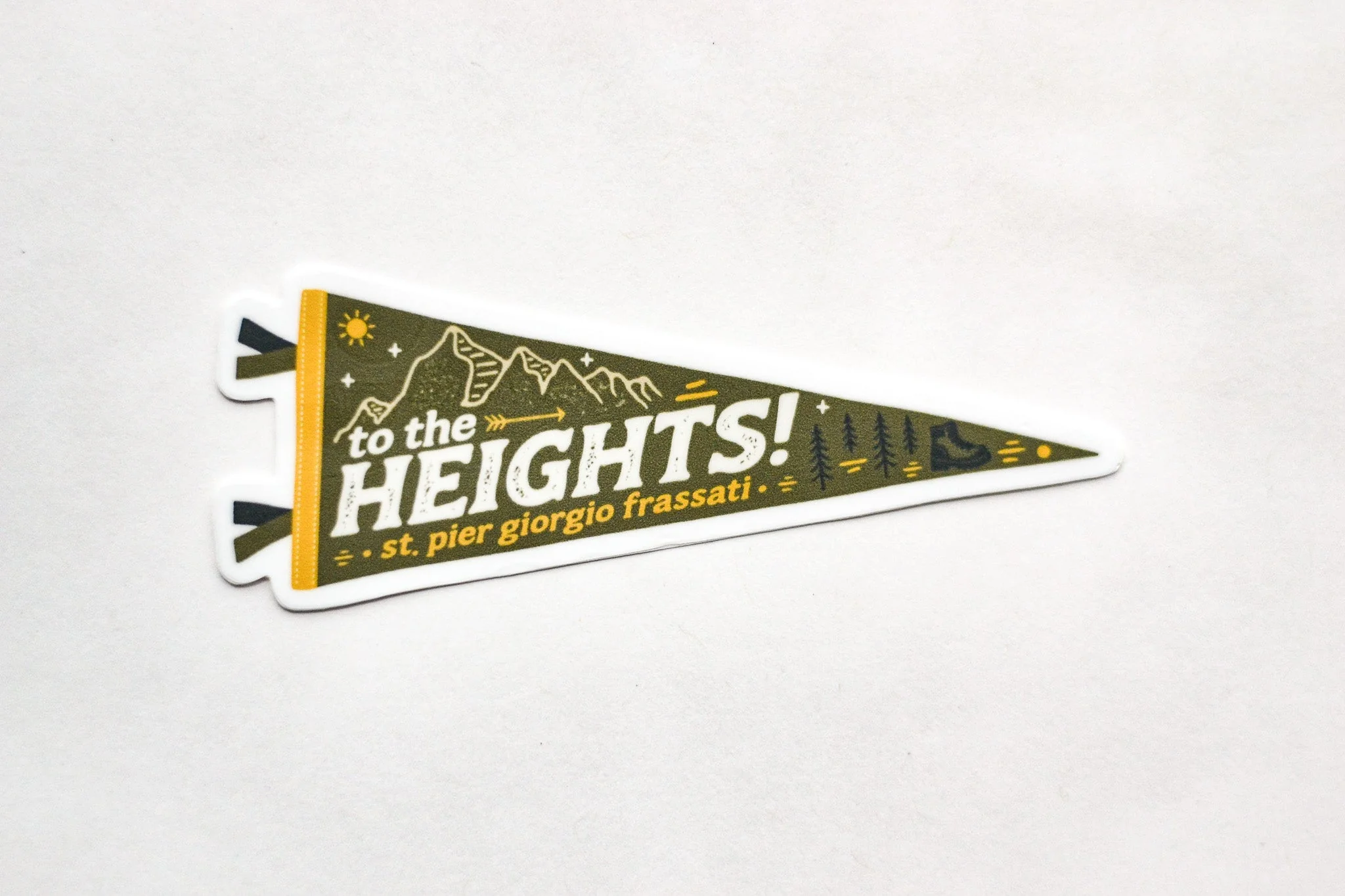 St. Pier Giorgio Frassati Vinyl Sticker - Image 5