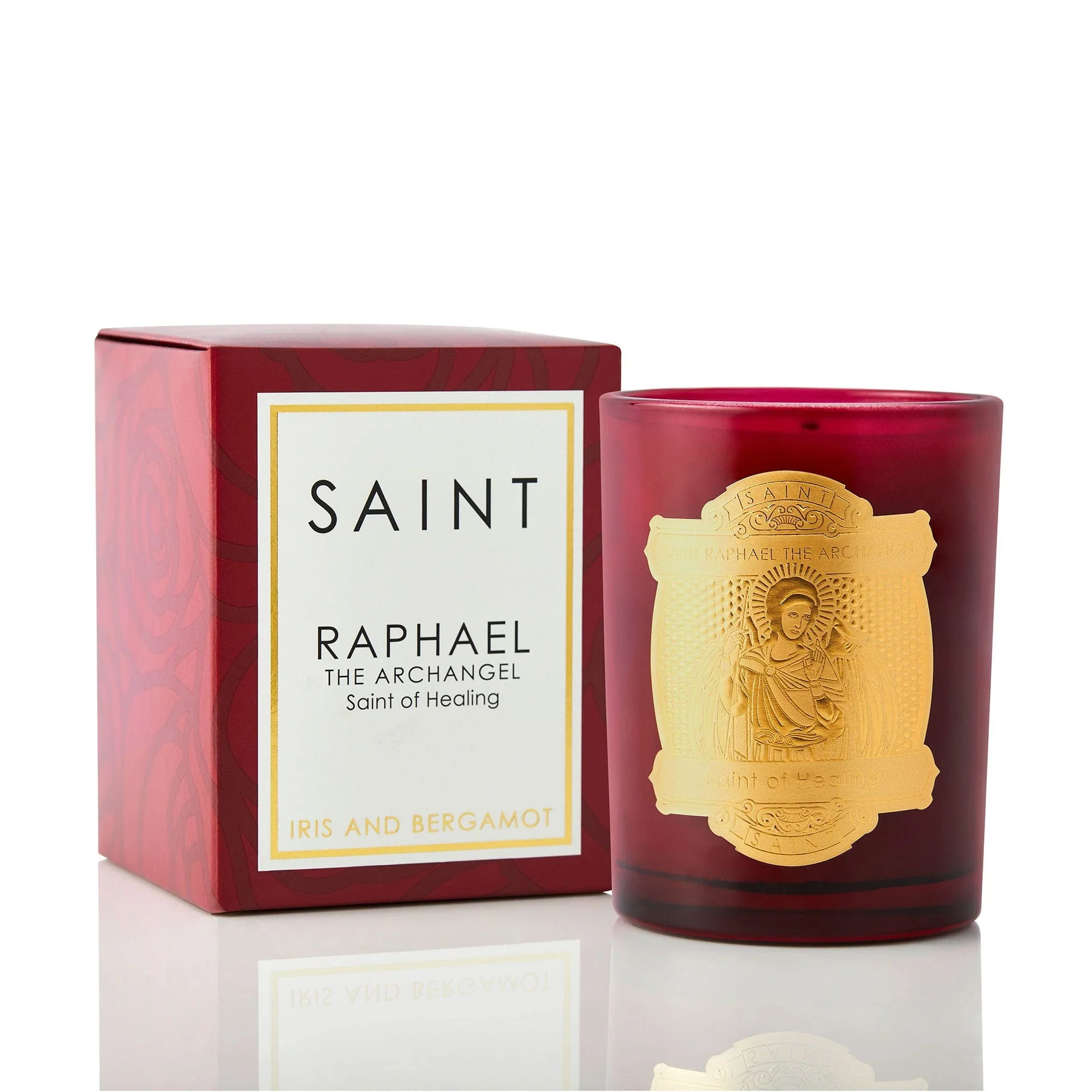 St. Raphael the Healer Deluxe Scented Candle - Image 2