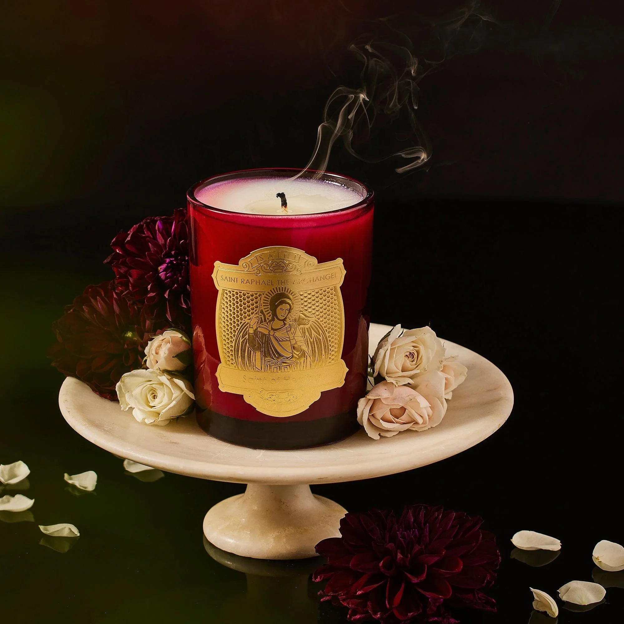 St. Raphael the Healer Deluxe Scented Candle - Image 3