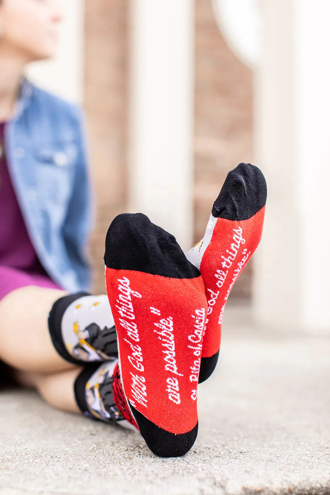 St. Rita Adult Socks - Image 2