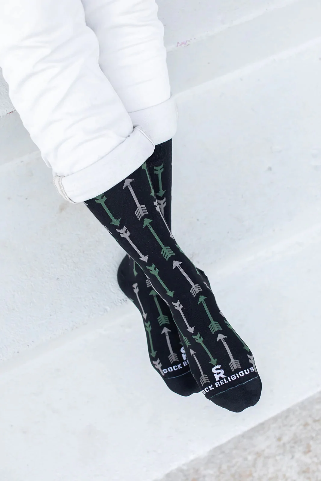 St. Sebastian Adult Socks - Image 5