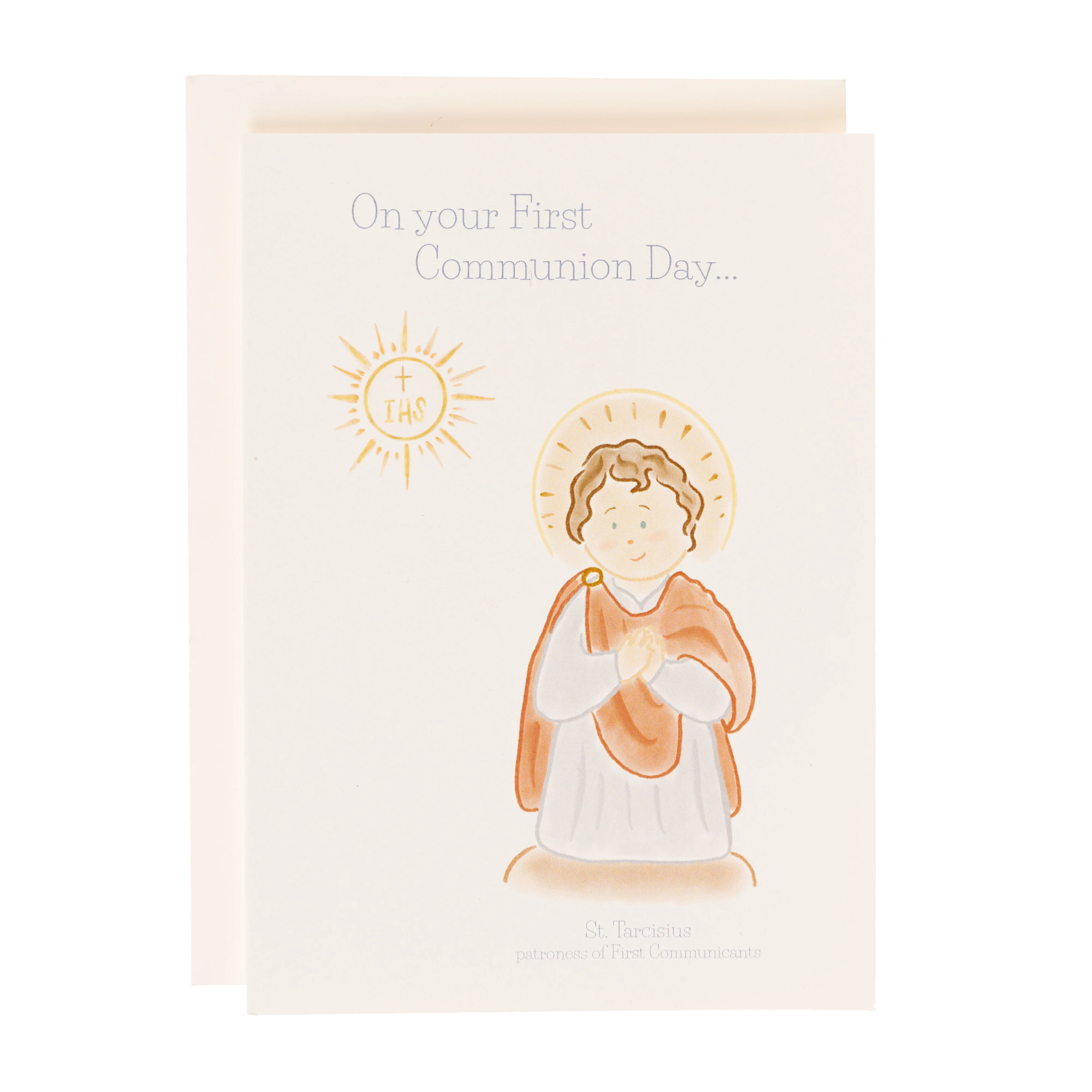 St. Tarcisius First Communion Card - Image 2