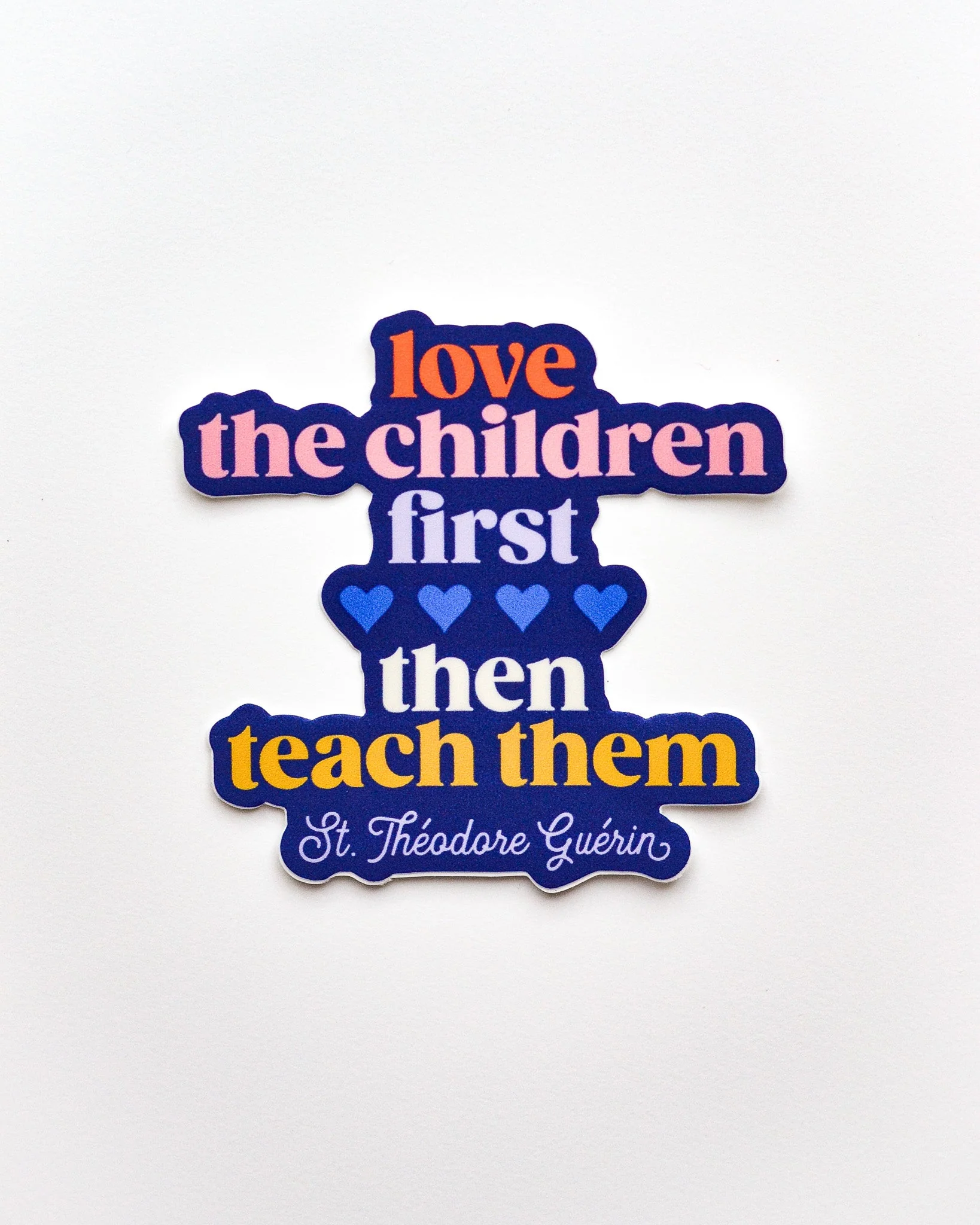 St. Théodore Guérin Vinyl Sticker - Image 2
