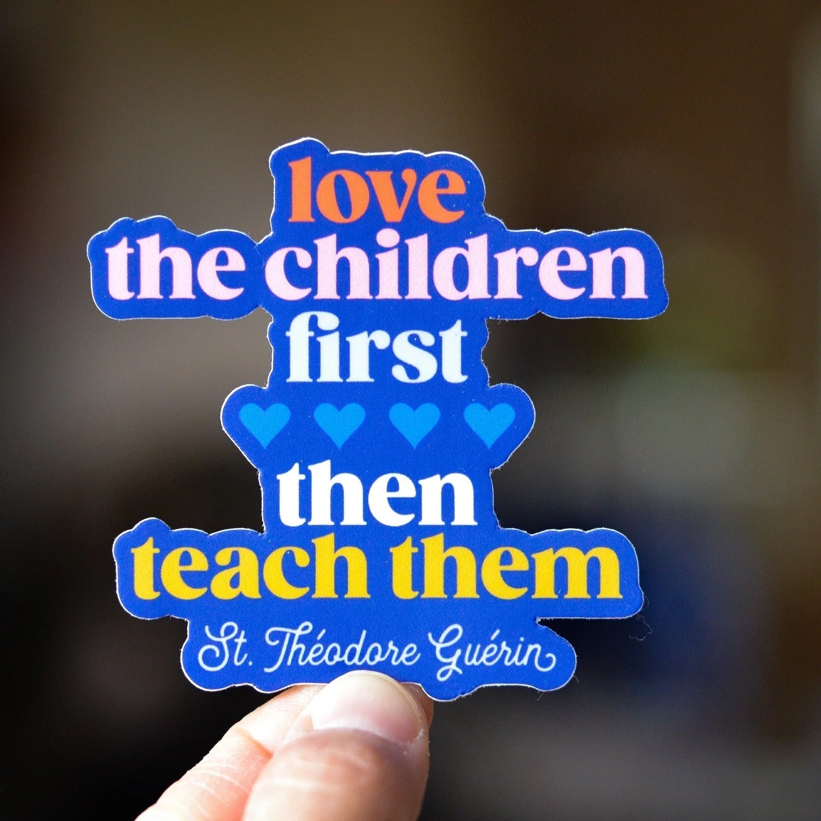 St. Théodore Guérin Vinyl Sticker - Image 4