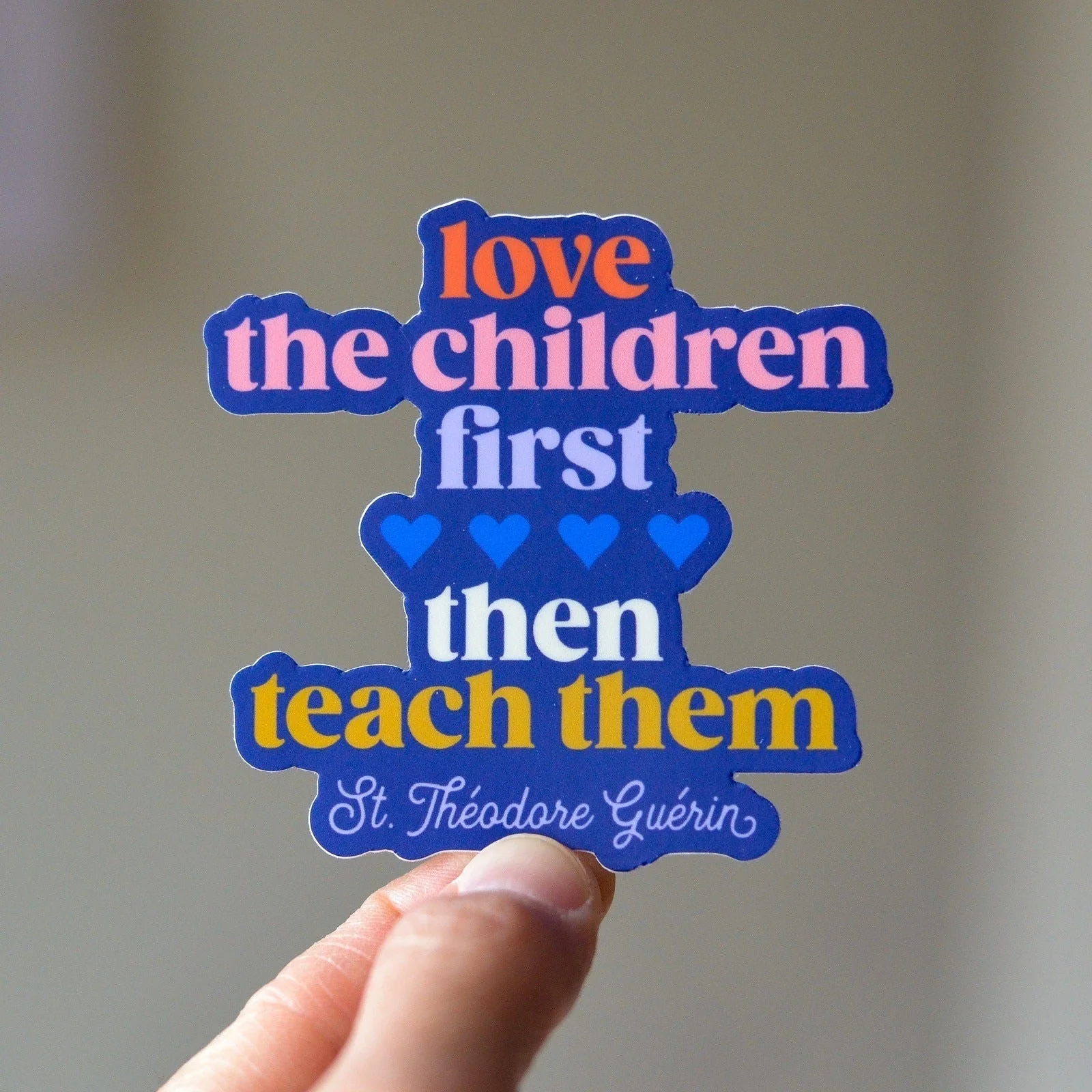 St. Théodore Guérin Vinyl Sticker - Image 6