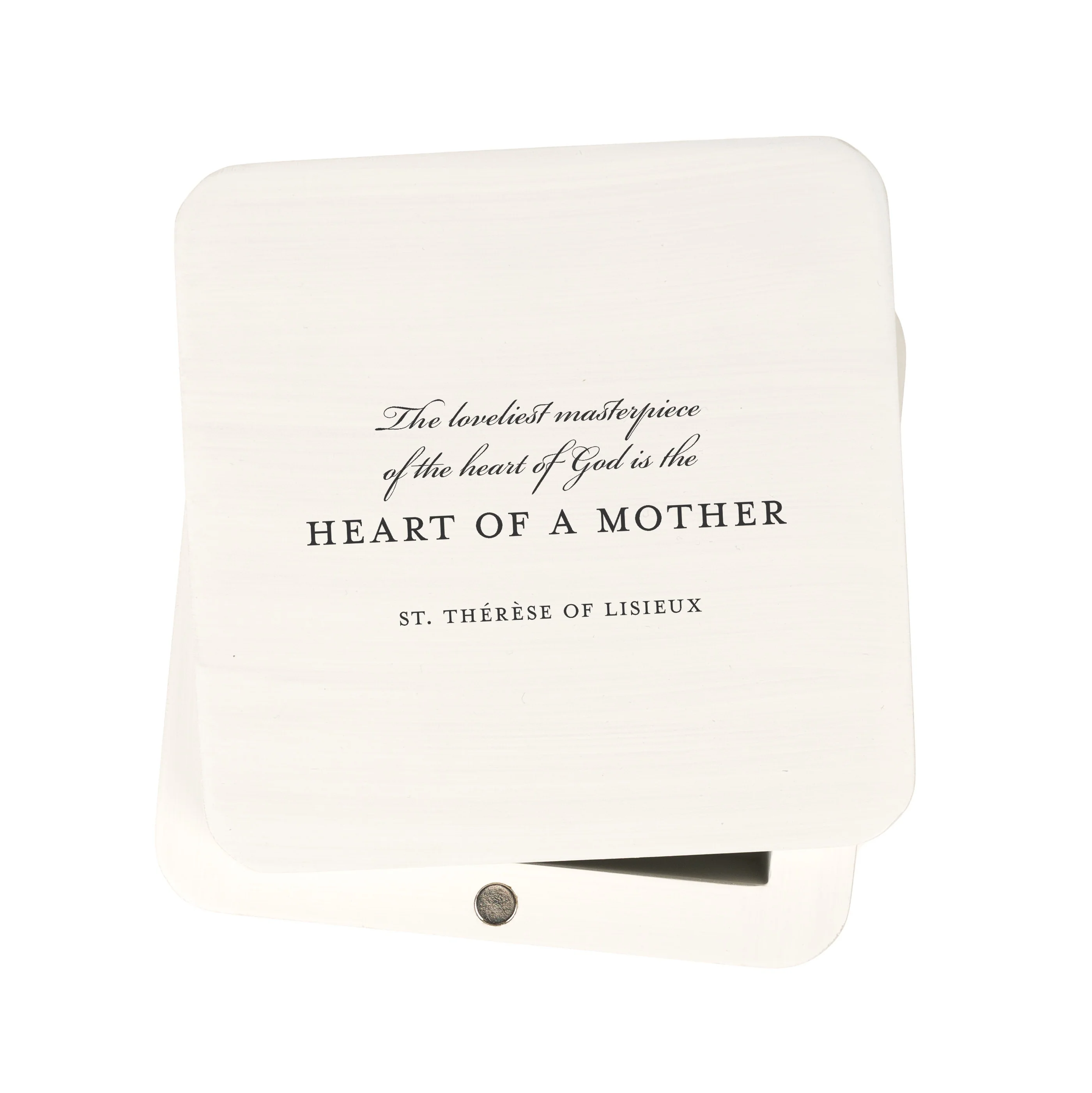 St. Therese Heart of a Mother Keepsake Box - Image 3