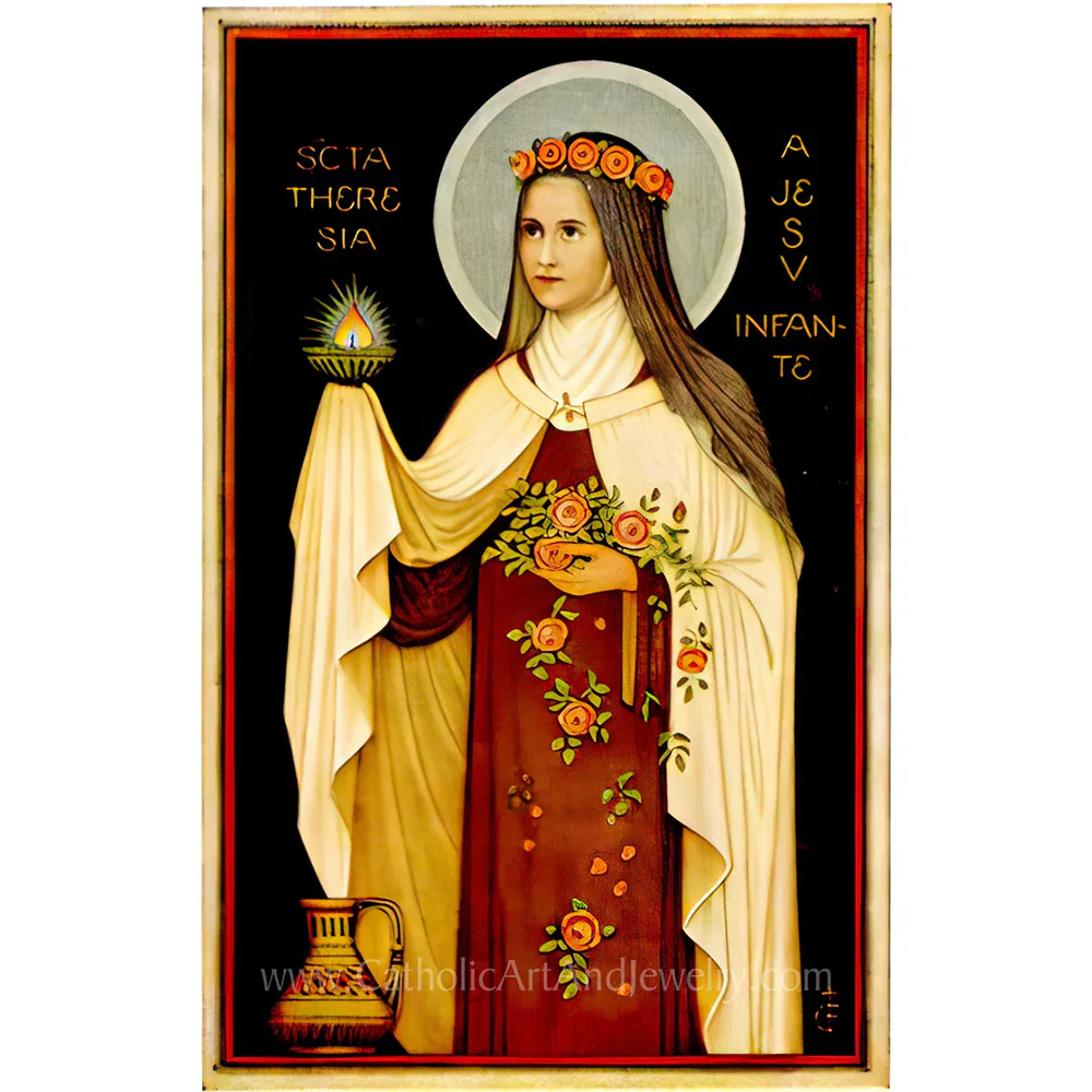 St. Therese Icon Print - Multiple Sizes