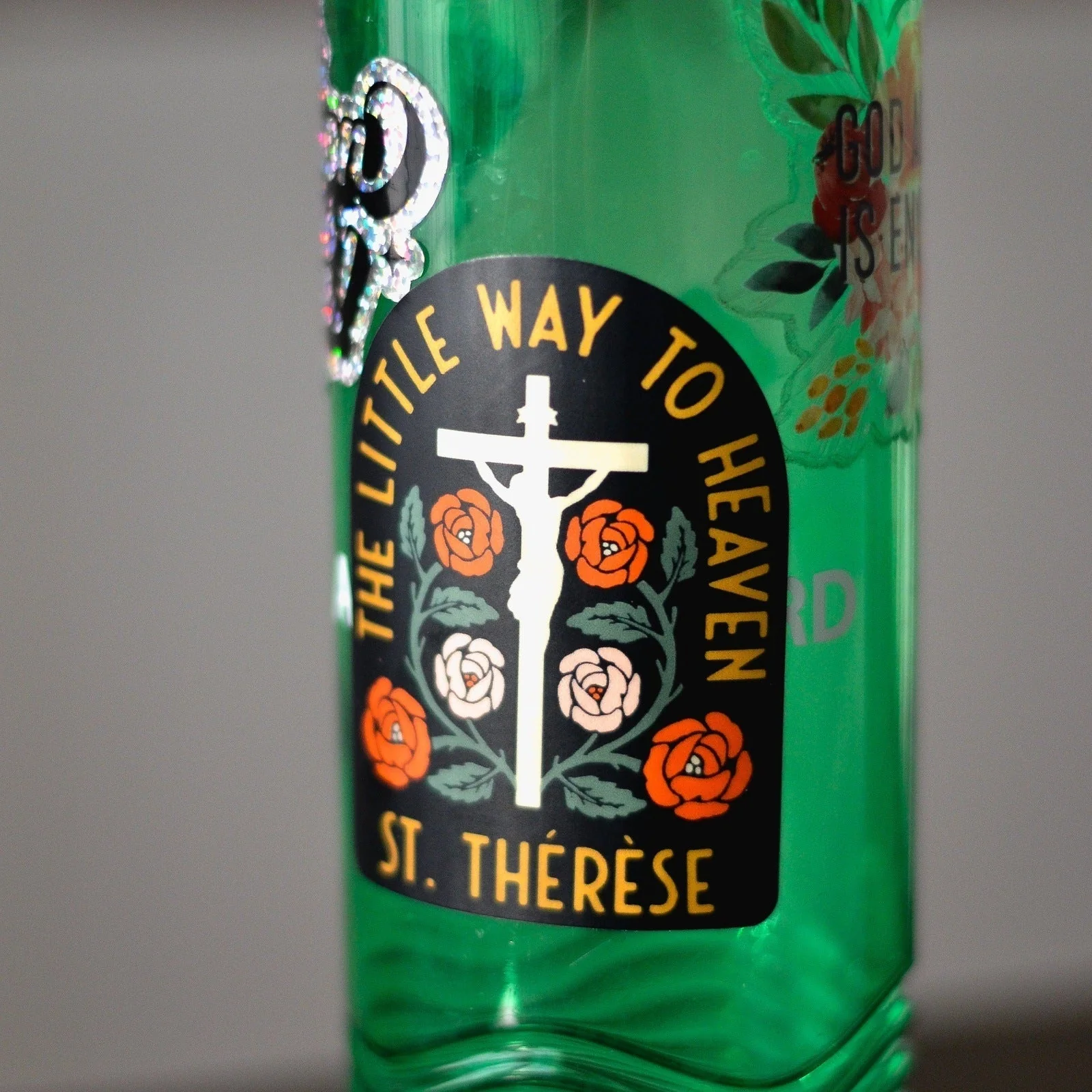 St. Thérèse Little Way to Heaven Vinyl Sticker - Image 5