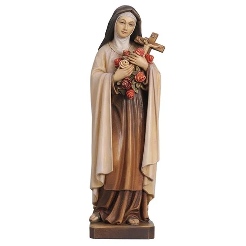St. Therese of Lisieux Hand Made Italian Statue - 12" - Image 2