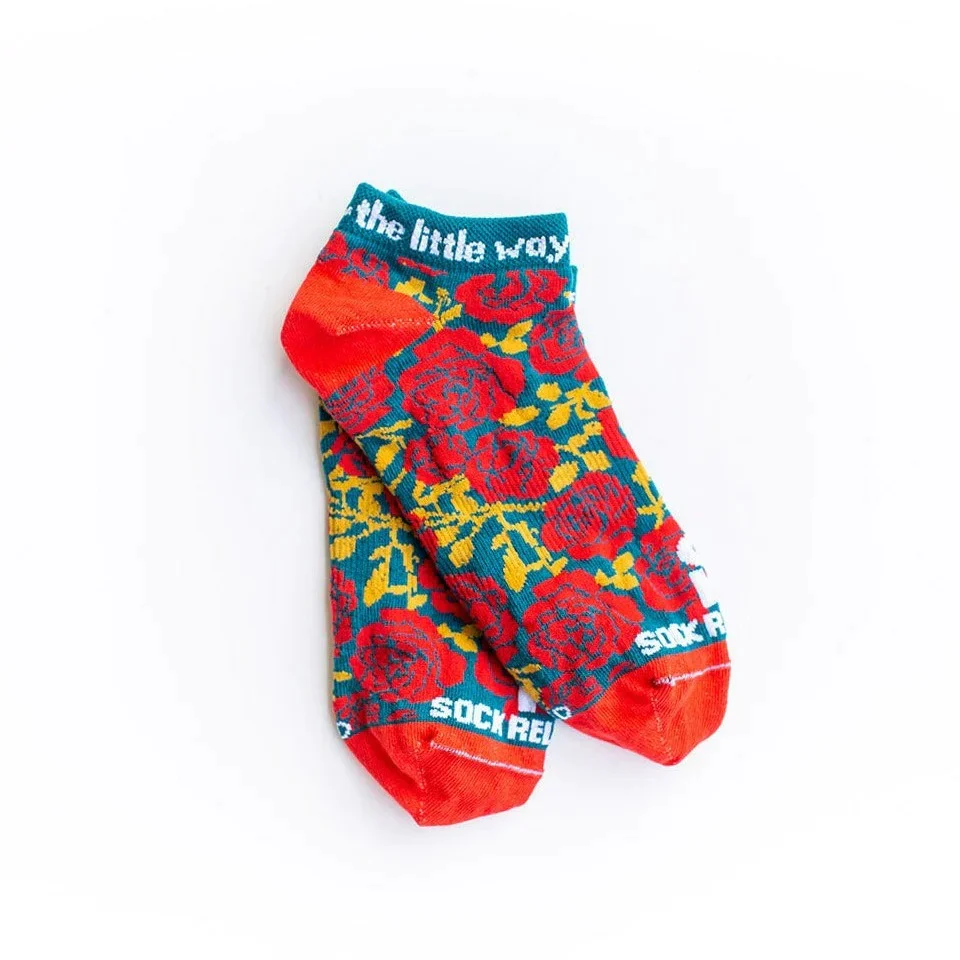 St. Therese of Lisieux No Show Adult Socks