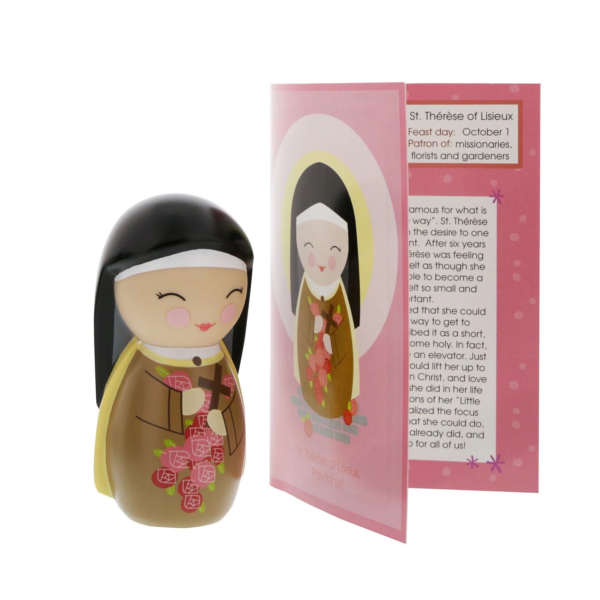St. Therese of Lisieux Shining Light Doll - Image 2