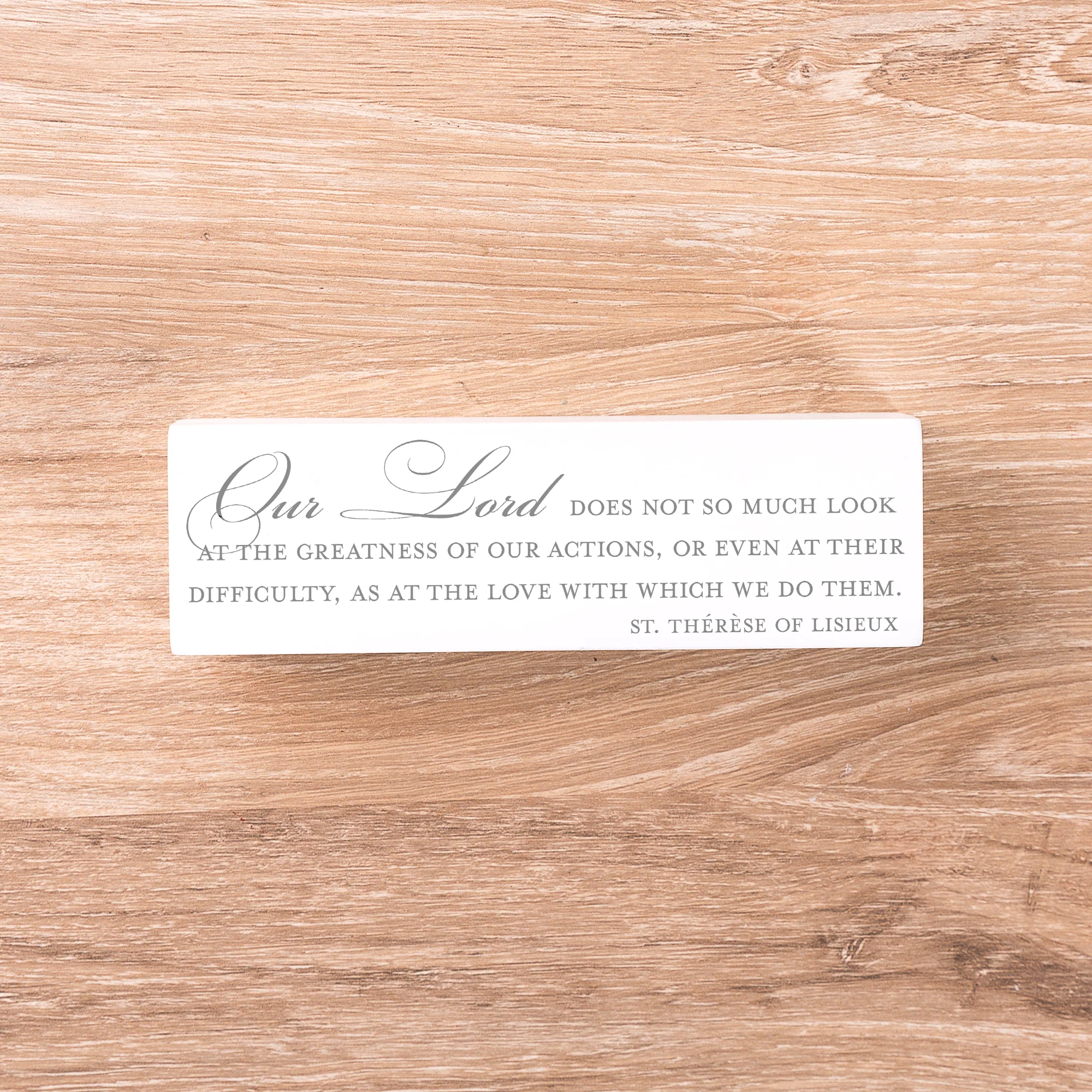 St Therese Quote Block - Image 2