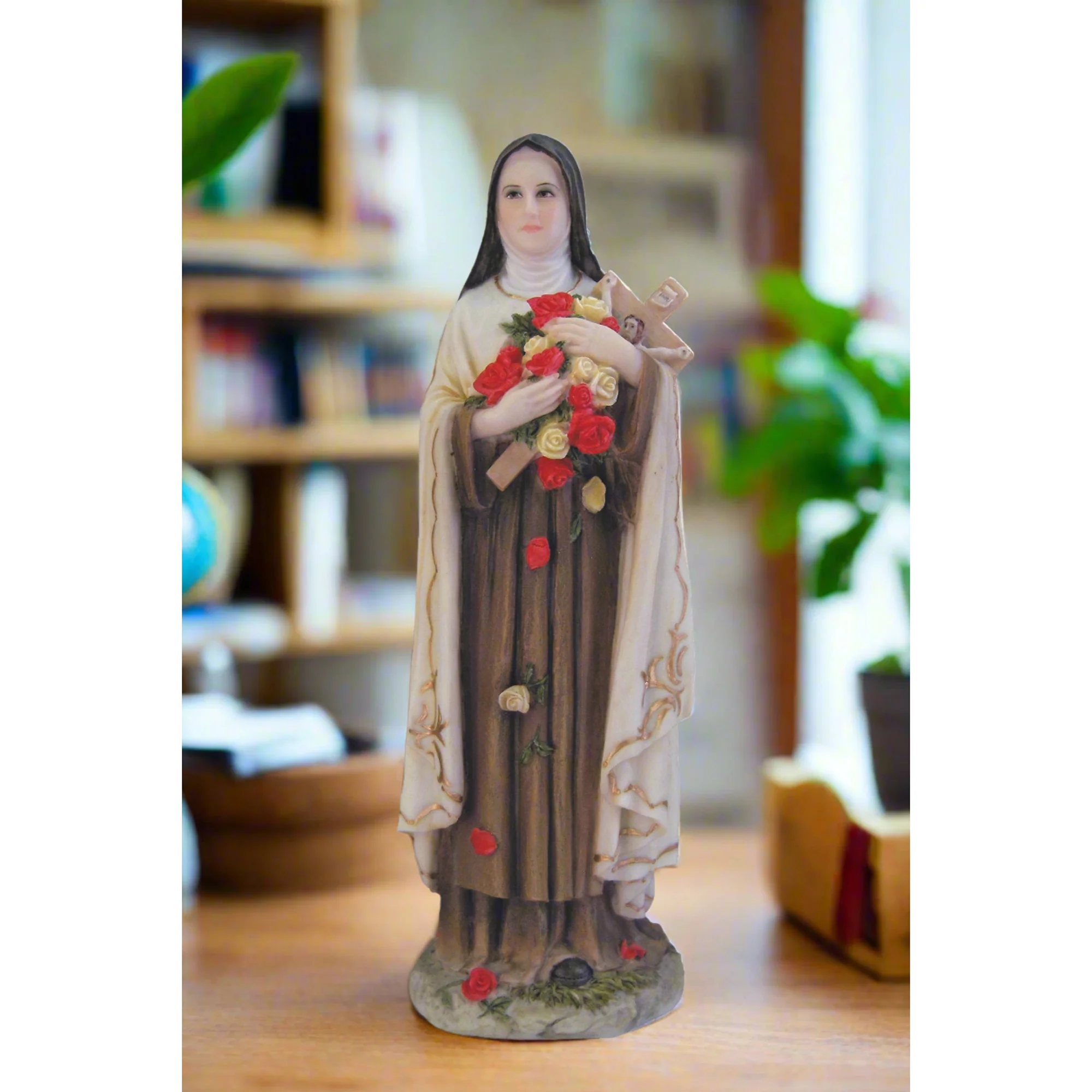 St. Therese Statue 8'' - Image 2