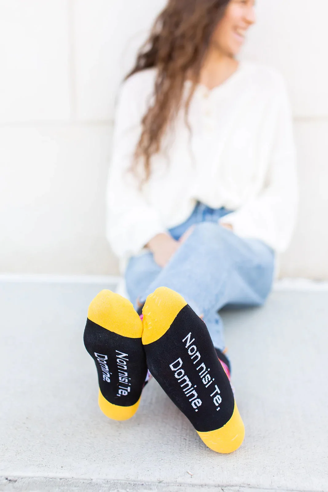 St. Thomas Aquinas Adult Socks - Image 2