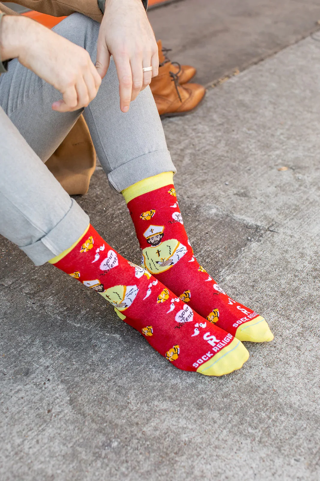 St. Valentine Adult Socks - Image 2