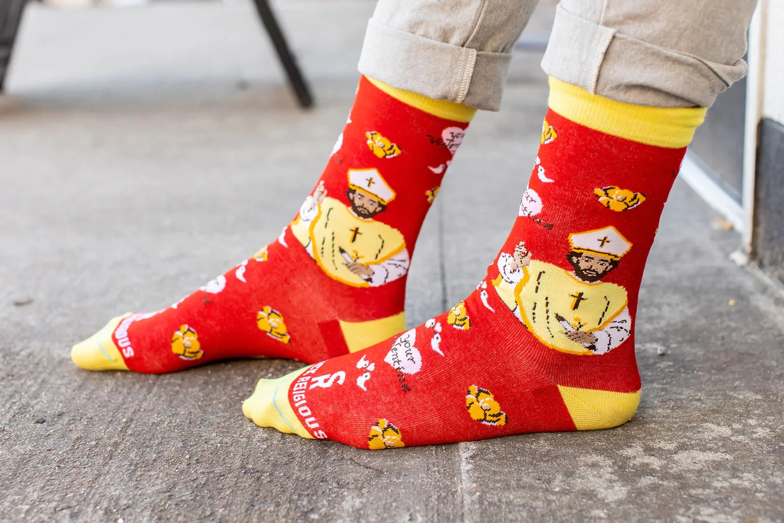 St. Valentine Adult Socks - Image 4