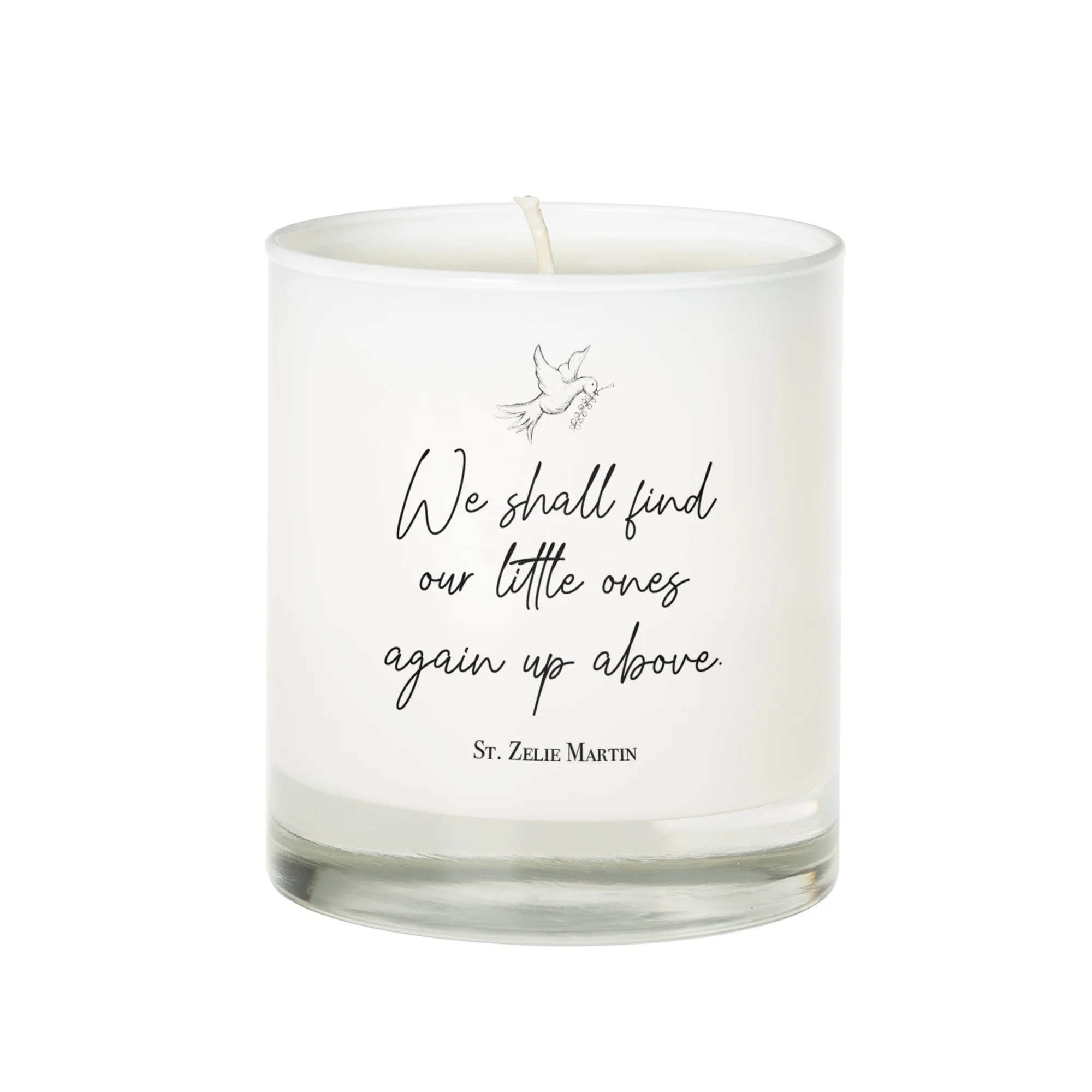 St. Zelie Martin "We Will Find Our Little Ones Again" Candle