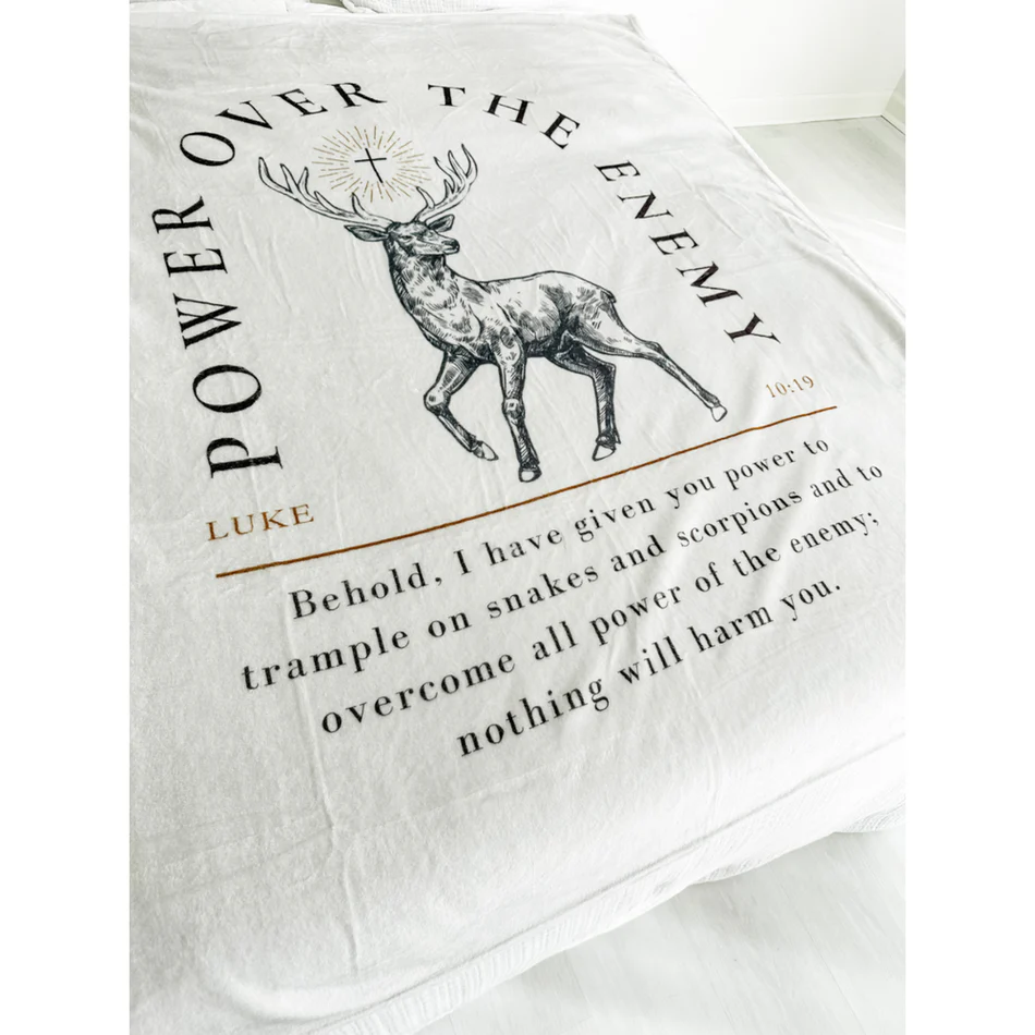 Stag Throw Blanket - 50" x 60"