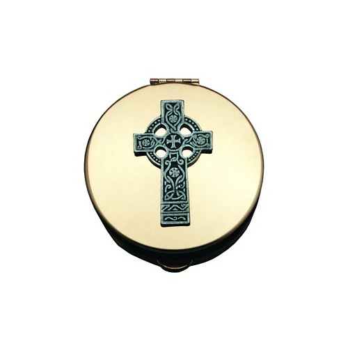 Stamped Pyx with Celtic Cross - Image 3