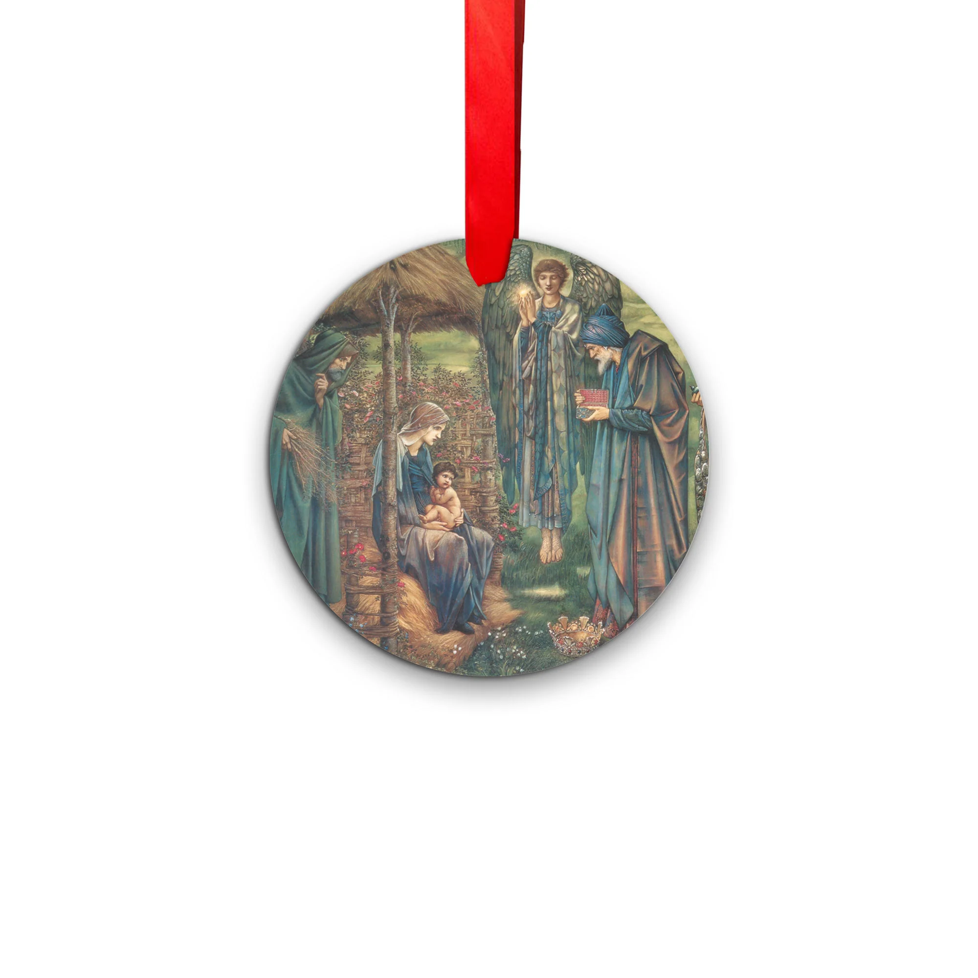 Star of Bethlehem Glass Ornament - Image 2