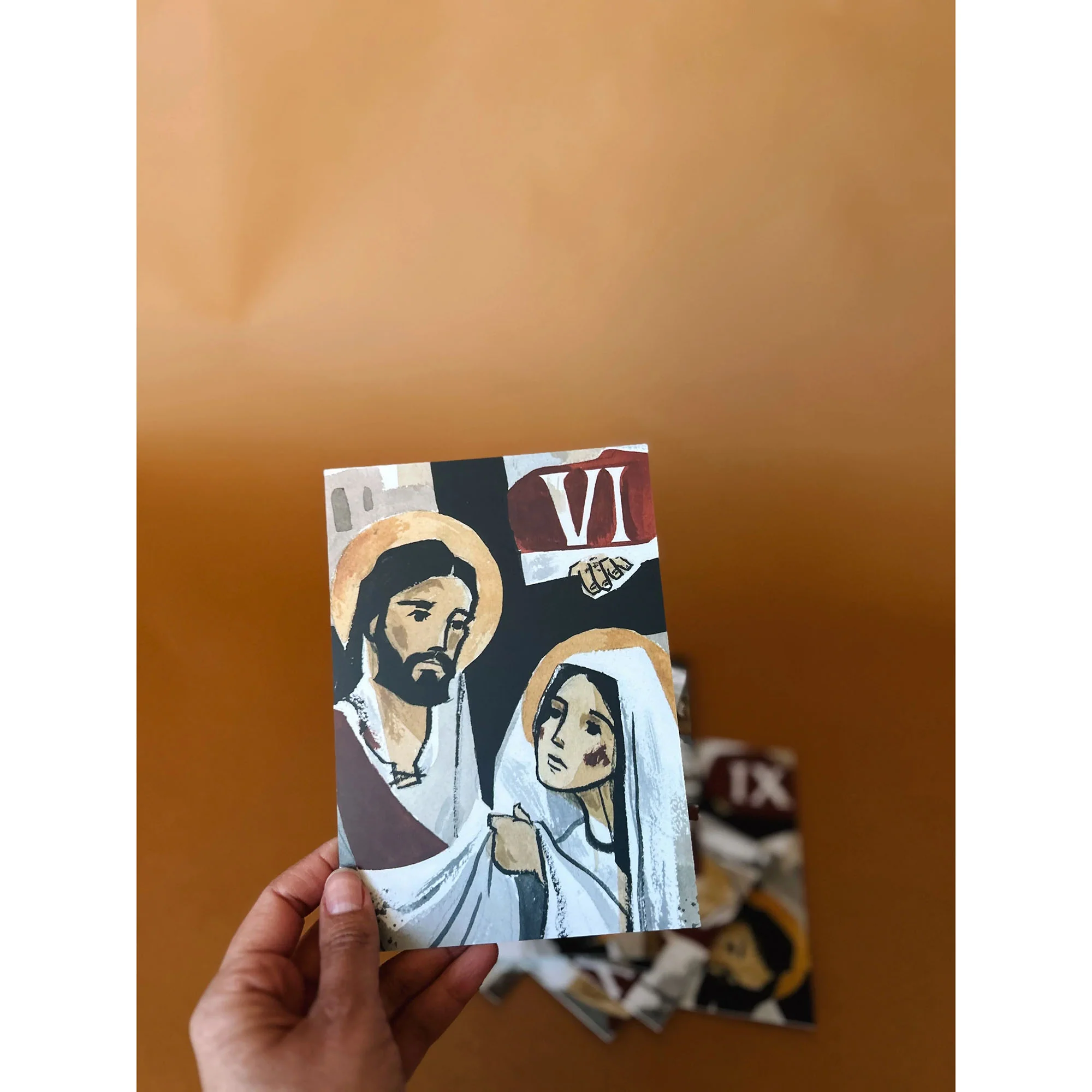 Stations of the Cross Cards Prayer Cards - Image 2