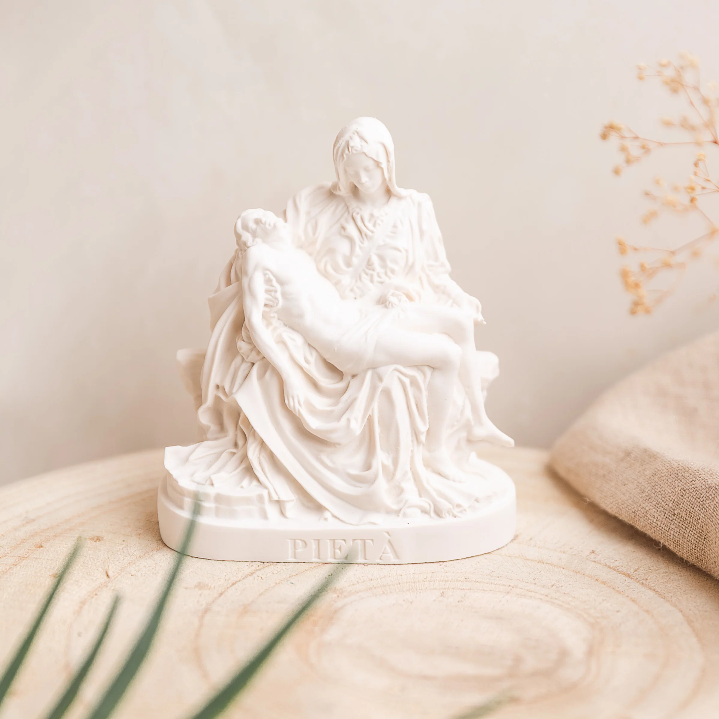 Stations of the Cross for Mothers - Journey of Love & Mini Pieta Alabaster Statue Gift Set - Image 5