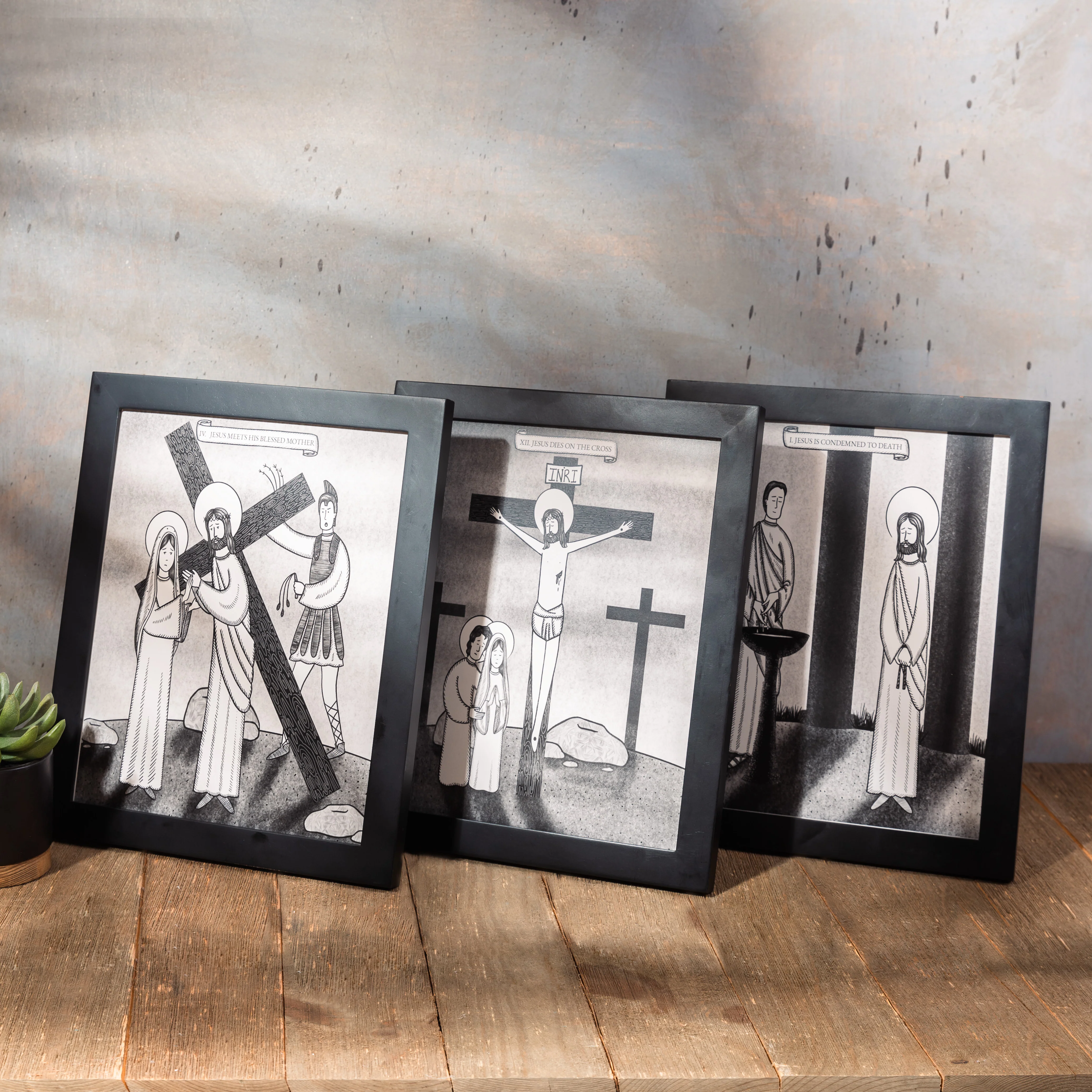 Stations of the Cross Full Set of 14