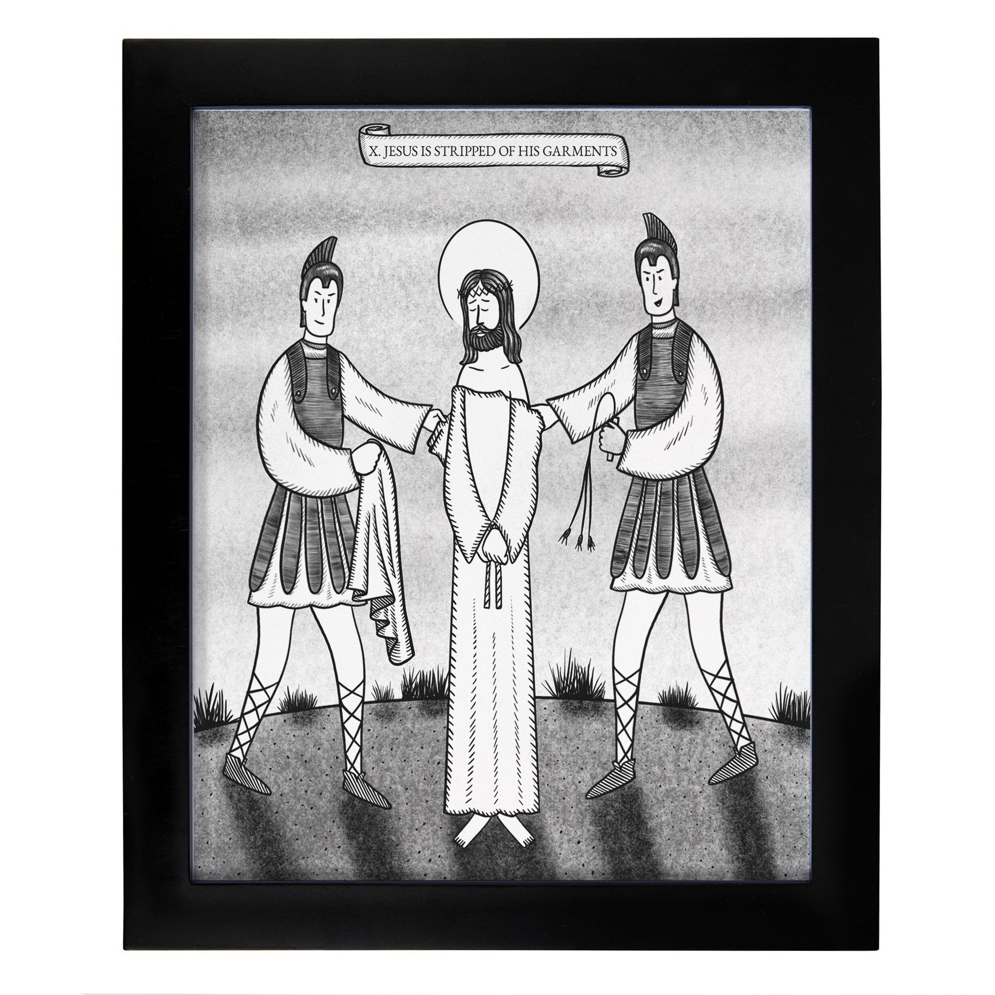 Stations of the Cross Full Set of 14 - Image 6