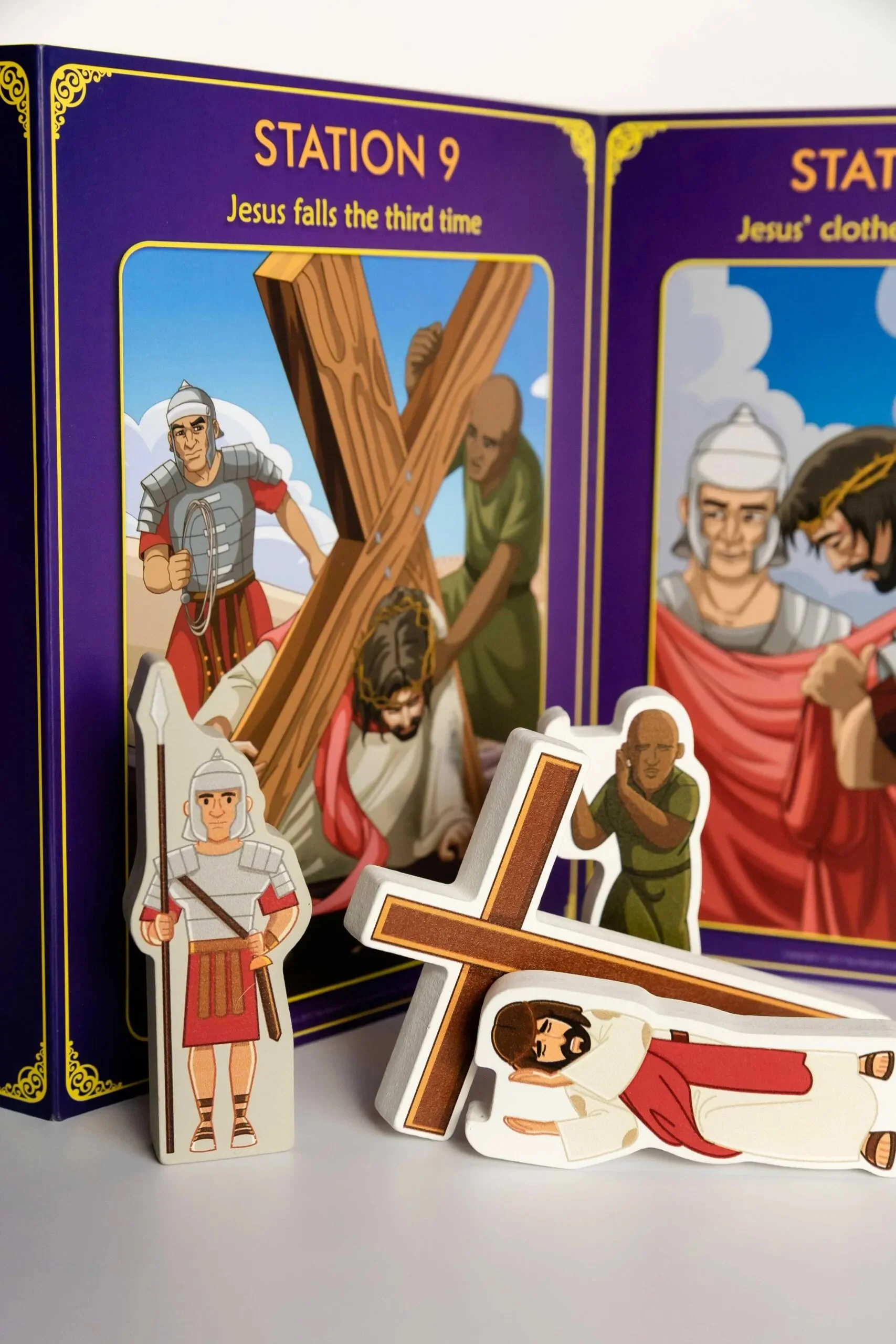 Stations of the Cross Pray & Play Set - By Saintly Heart™ & Brother Francis™ - Image 4