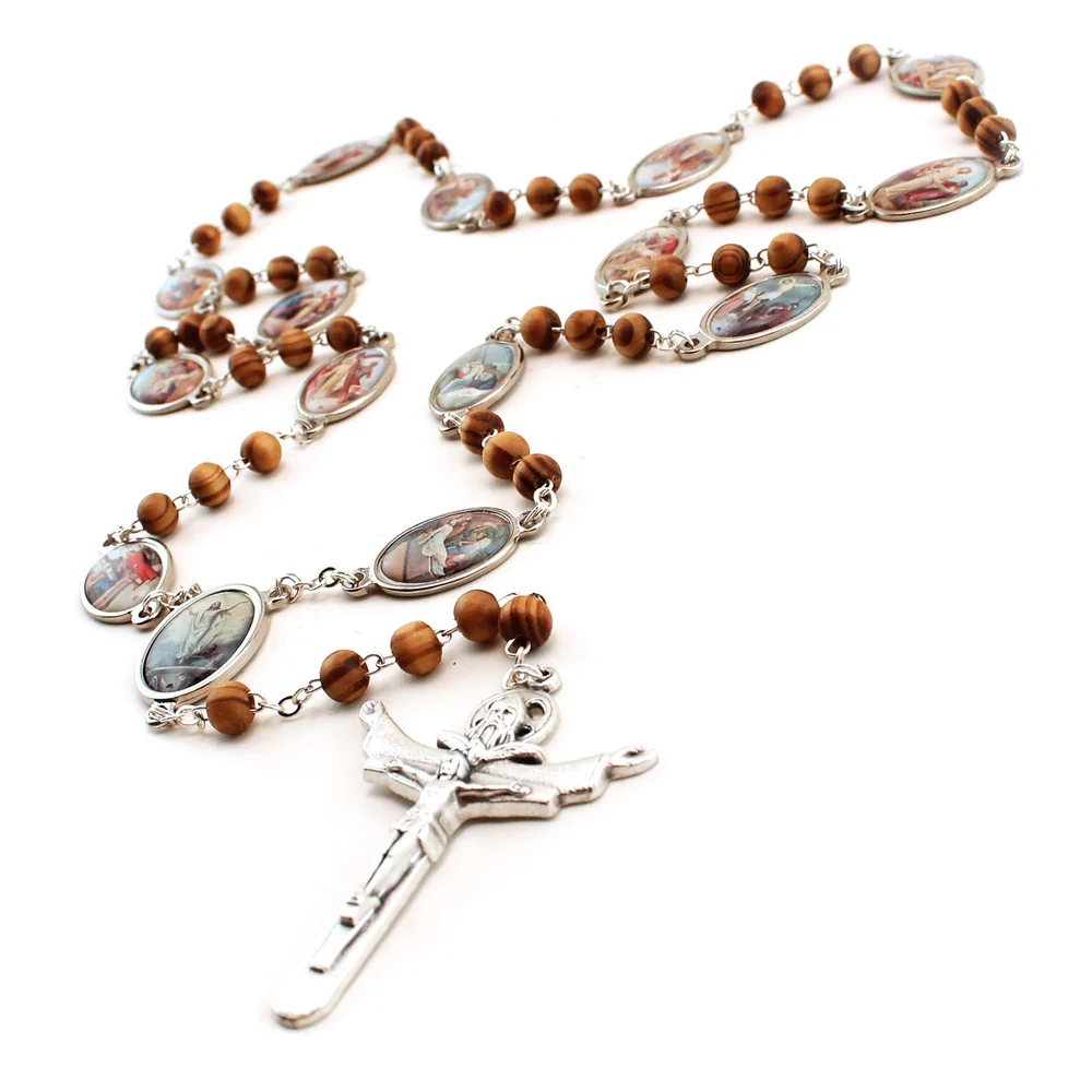 Stations of the Cross Rosary - Multiple Colors - Image 3