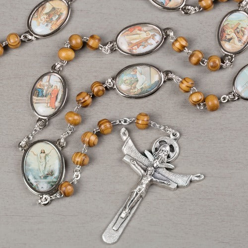 Stations of the Cross Rosary - Multiple Colors - Image 5