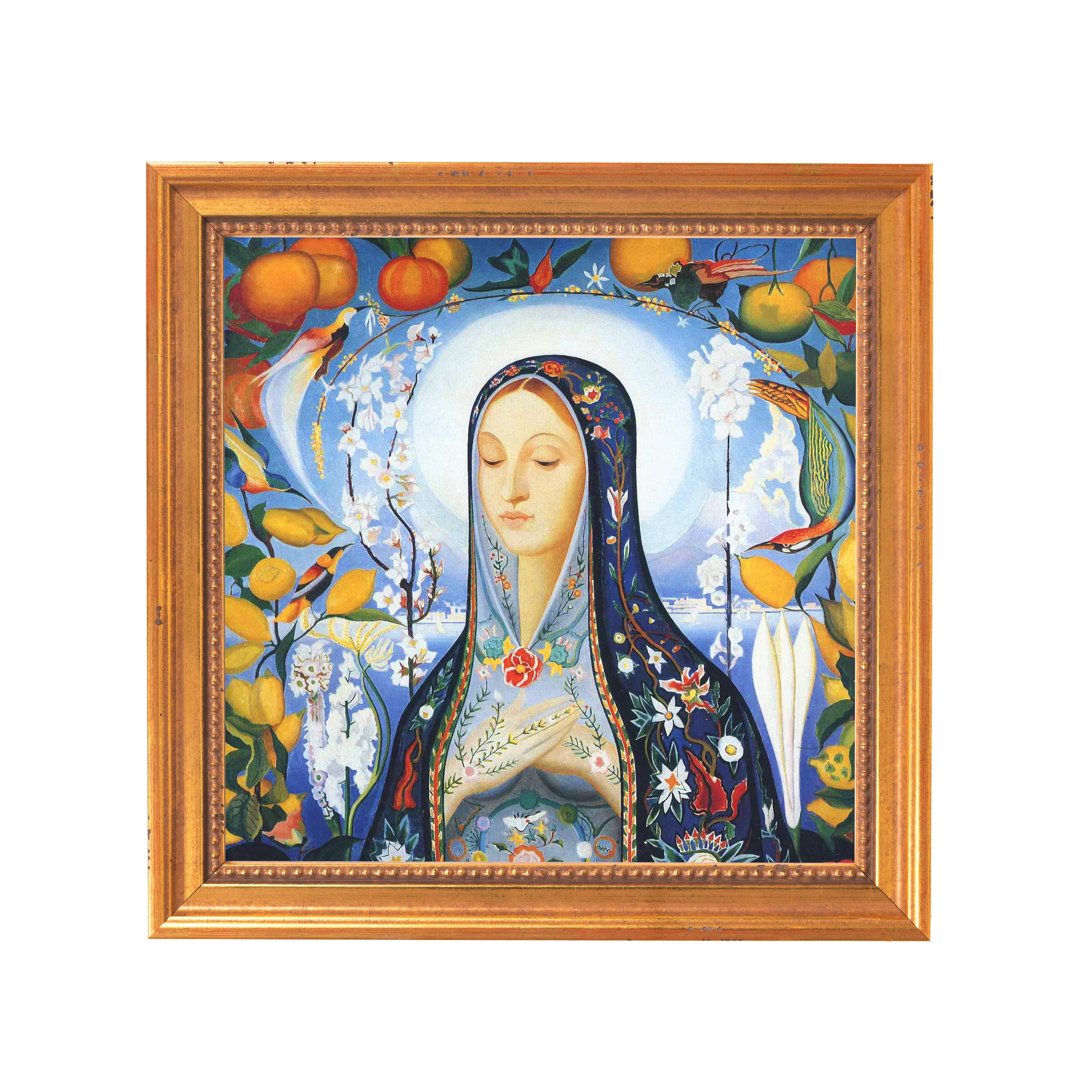 Stella's The Virgin Framed Canvas - Sacred Mini Collection - Image 7