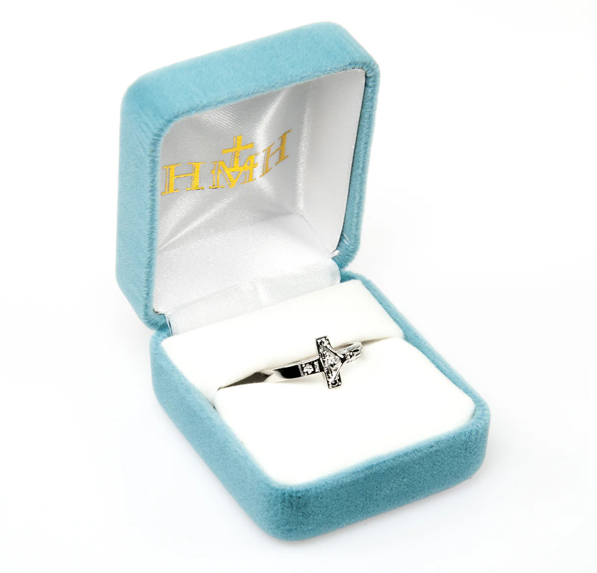 Sterling Crucifix Ring - Image 5