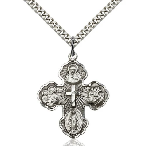 Sterling Silver 5-Way Pendant - 2509931