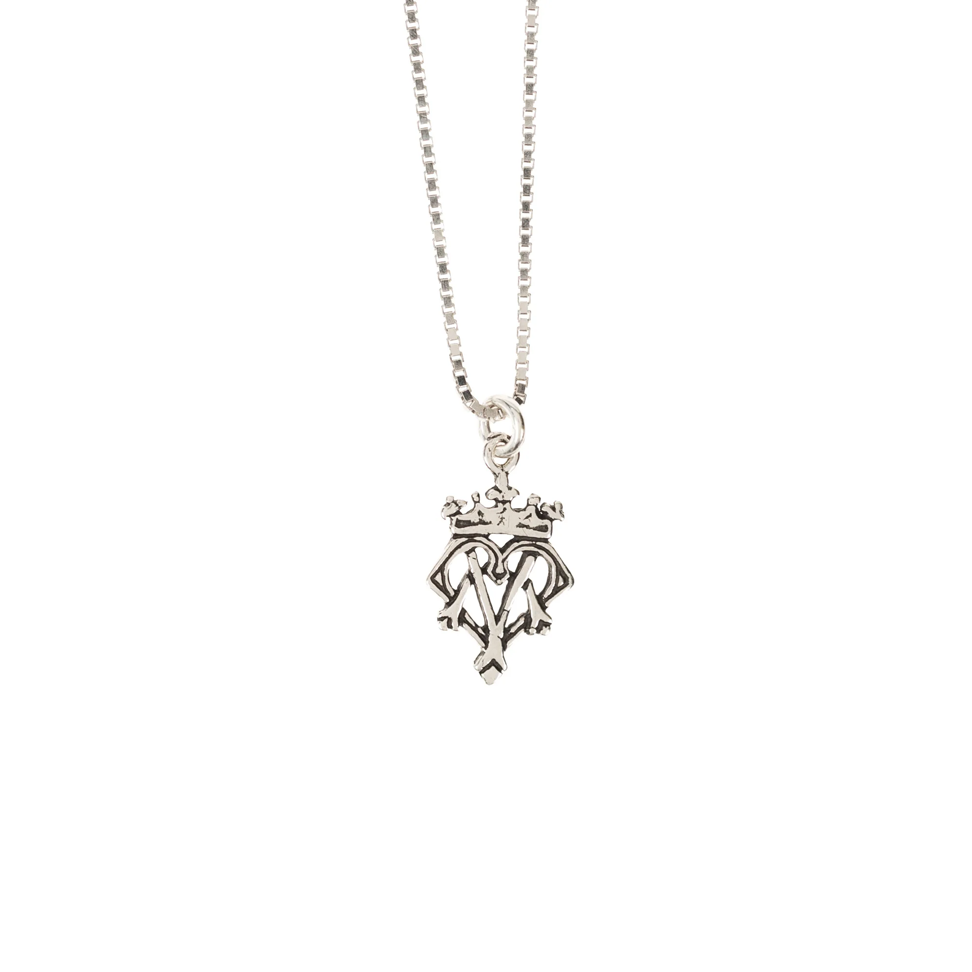 Sterling Silver Auspice Maria Necklace - Image 2