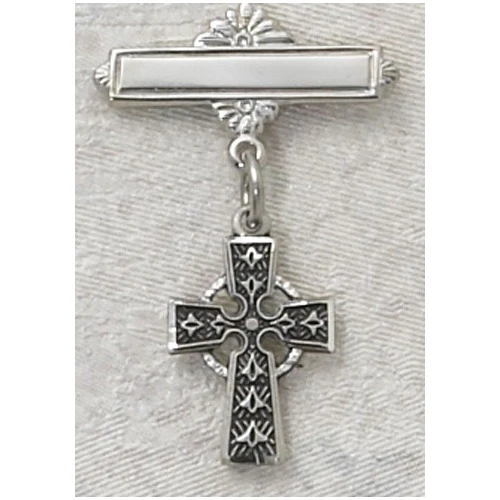 Sterling Silver Celtic Baby Pin