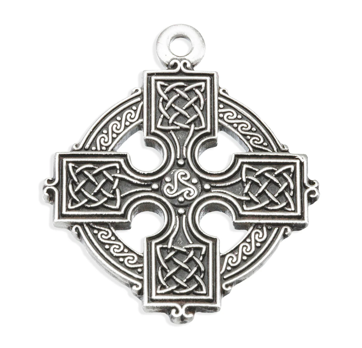 Sterling Silver Celtic Cross Necklace - Image 3