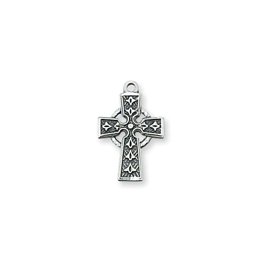 Sterling Silver Celtic Cross Pendant - 2600148