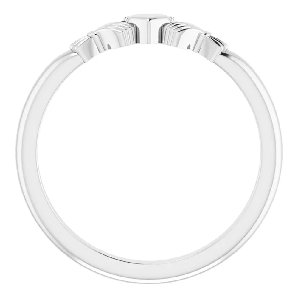 Sterling Silver Claddagh Ring - Multiple Sizes - Image 4