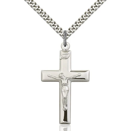 Sterling Silver Crucifix Pendant - 2510666