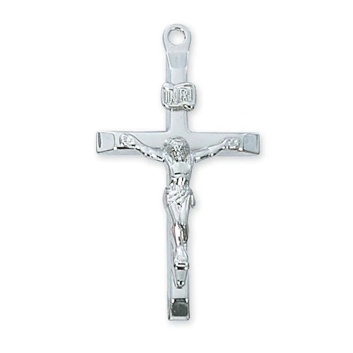 Sterling Silver Crucifix Pendant - 2600337
