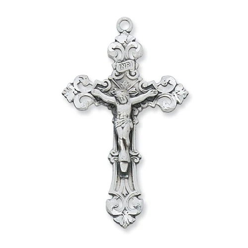 Sterling Silver Crucifix Pendant - 2600346