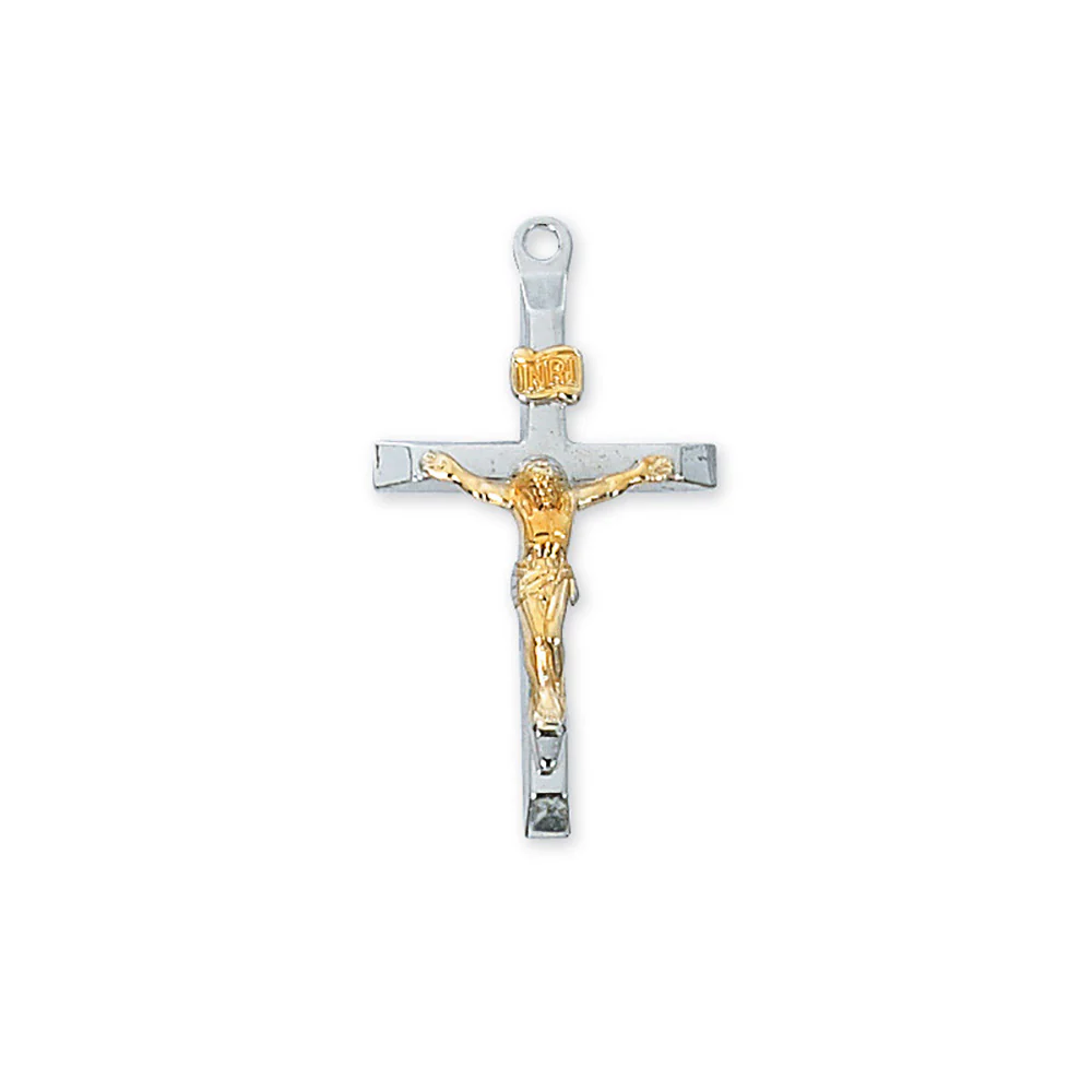 Sterling Silver Crucifix with 20 inch chain