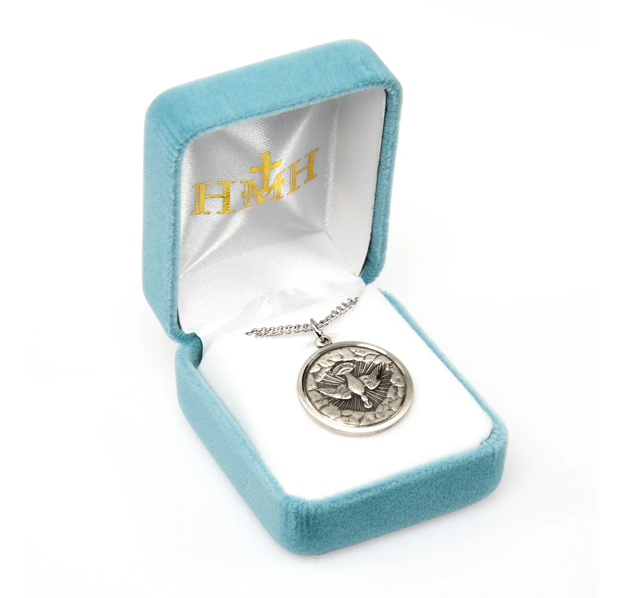 Sterling Silver Descending Dove Holy Spirit  Necklace - Image 3