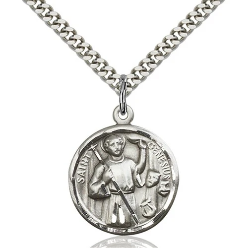 Sterling Silver Genesius Pendant