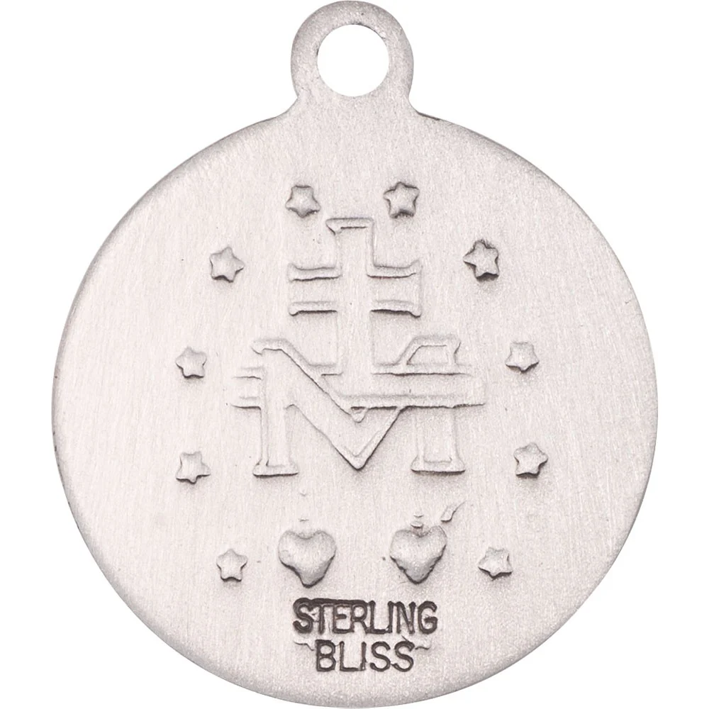 Sterling Silver Miraculous Pendant - 2511284 - Image 2